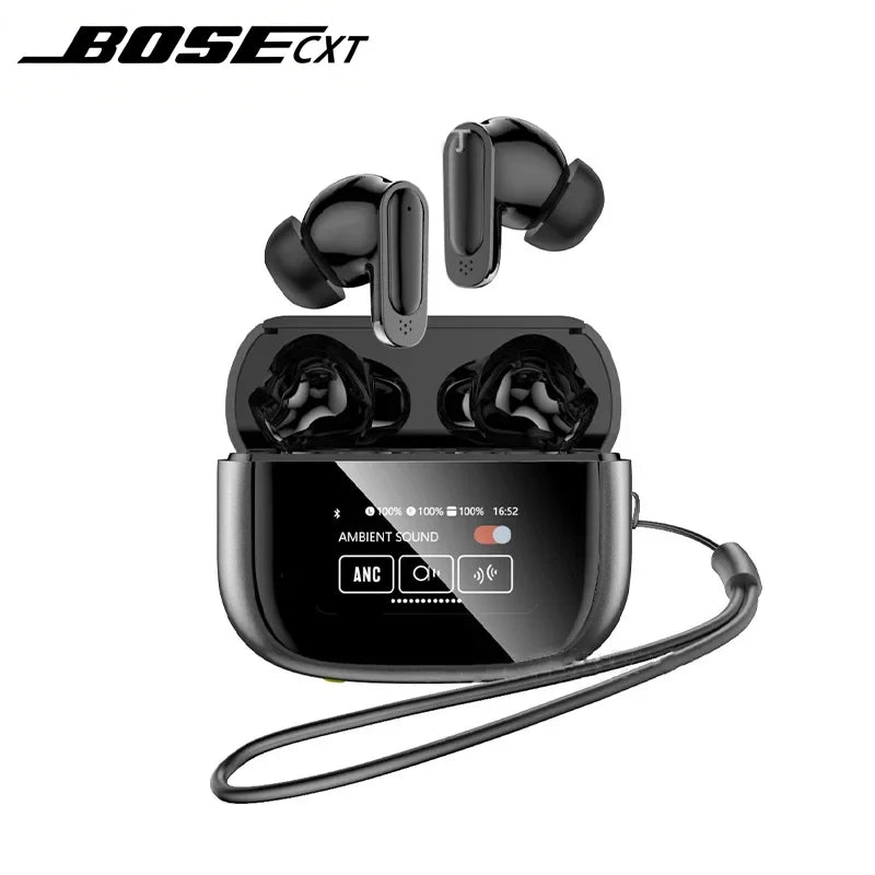 Écouteurs Sans Fil BOSECXT Ultra V11 – ANC, Basses Profondes & Grand Écran Tactile
