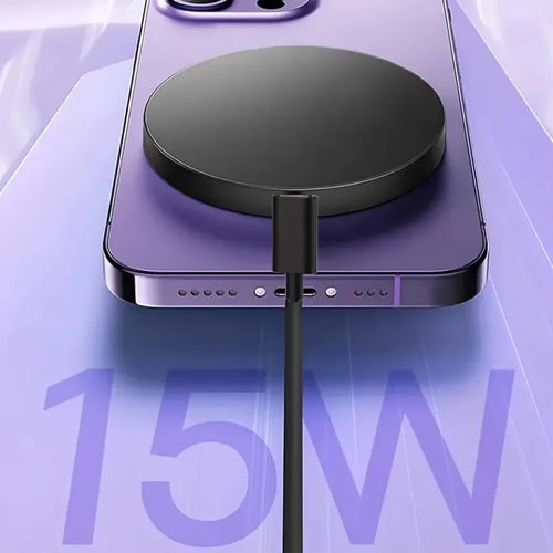 Chargeur Sans Fil Magnétique 15W – Compatible MagSafe iPhone & AirPods