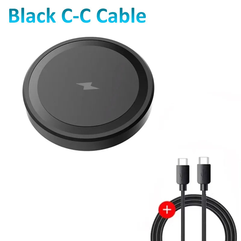 Chargeur Sans Fil Magnétique 15W – Compatible MagSafe iPhone & AirPods