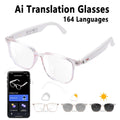 Lunettes Audio Intelligentes – Traduction en Temps Réel, Musique Hi-Fi & Lentilles Photochromiques